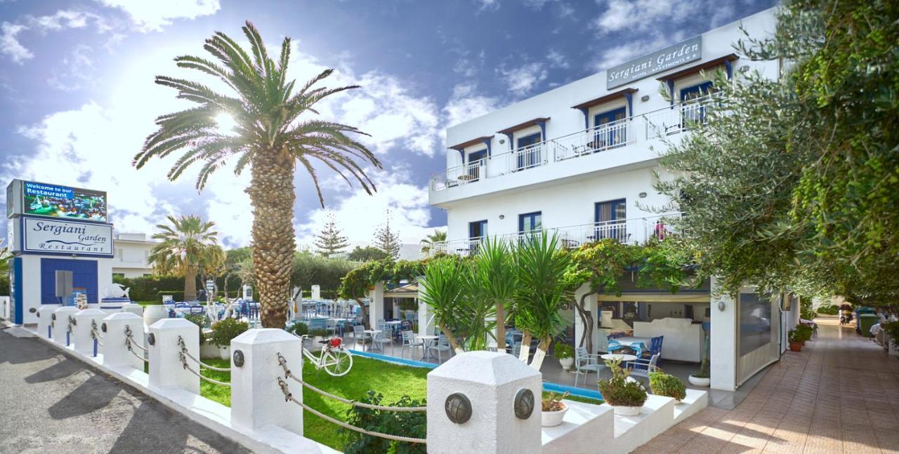 Sergiani Garden Hotel Apartments Stalida Exteriör bild